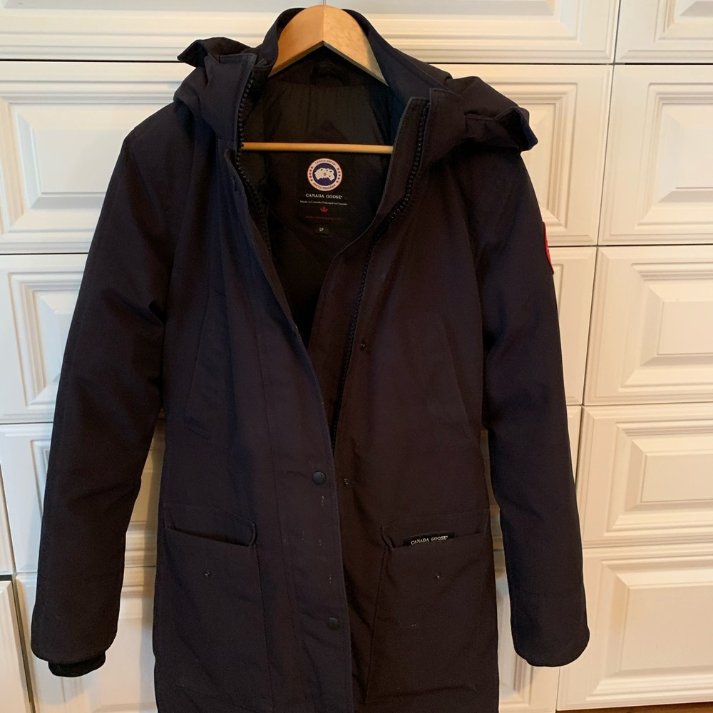 Canada Goose Navy/Black Parka